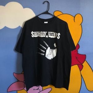 Swingin Utters Graphic T-Shirt Punk Y2K